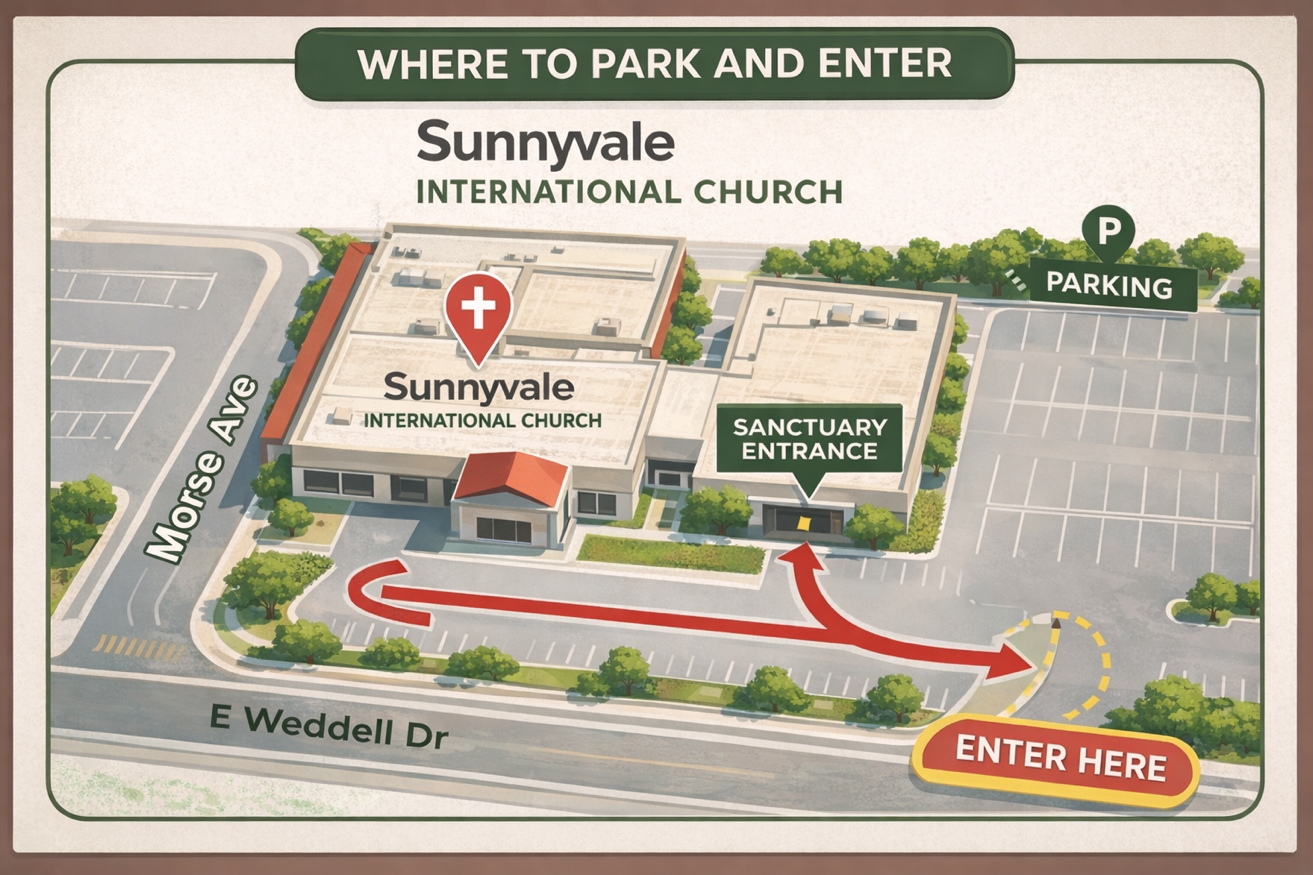 Where to Park — Sunnyvale International Church